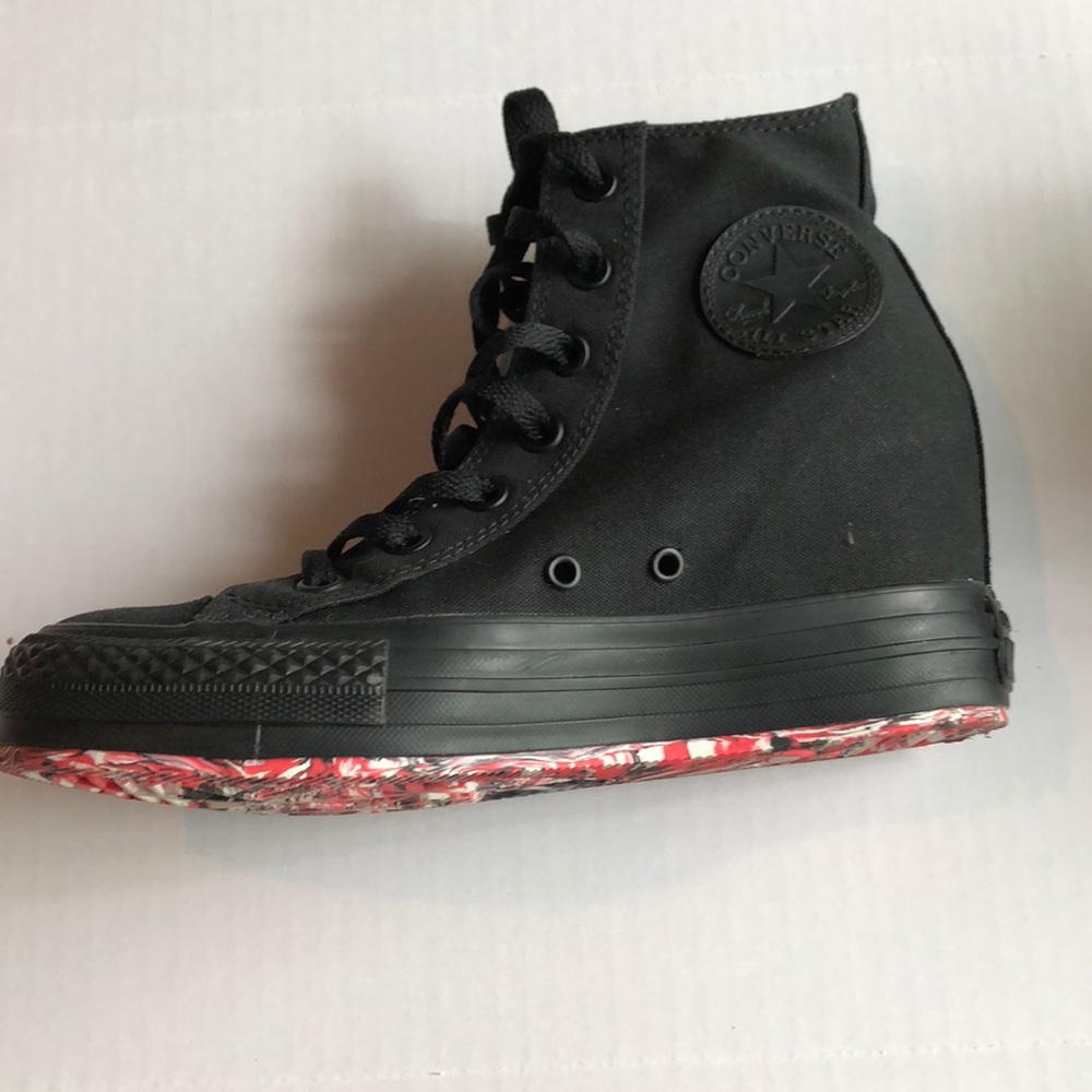 Converse Sneaker Wedges - black